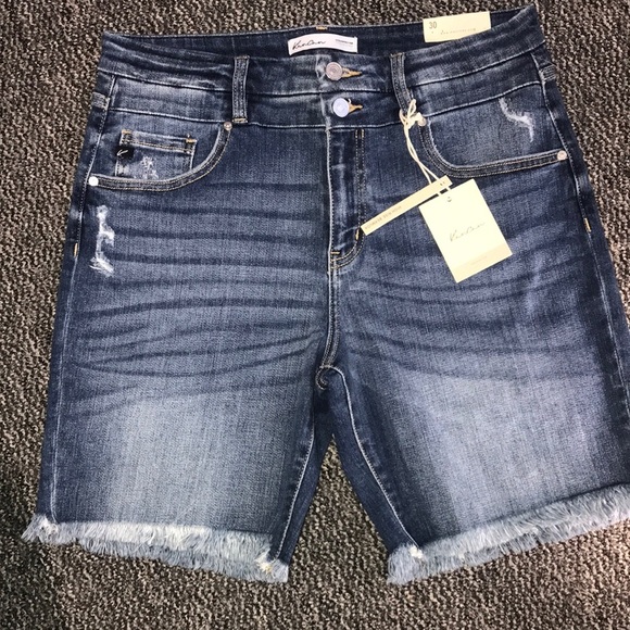 KanCan Pants - 🐠KANCAN High Rise Bermuda Shorts High Waisted Stretch Size 24 | NWT!